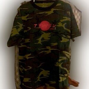 Adrenaline Lacrosse Camo Graphic Tee SIZE LARGE